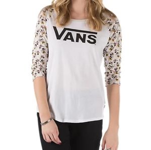 VANS DISNEY MINNIE BASEBALL TEE